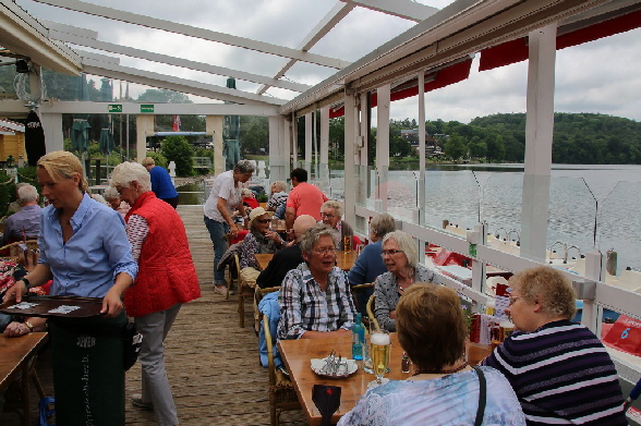 Ankunft in Bad Malente Im Bootshaus am Dieksee