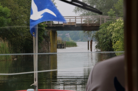 Die Durchfahrt zum Dieksee