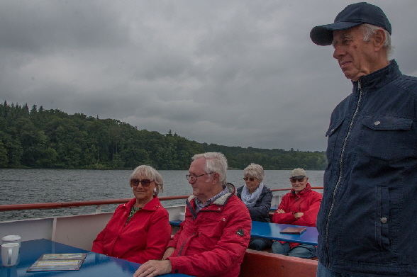 Auf dem Freideck ist es ganz sch�n zugig, aber sch�n