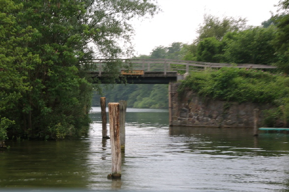 Durchfahrt vom Dieksee in den Behlersee