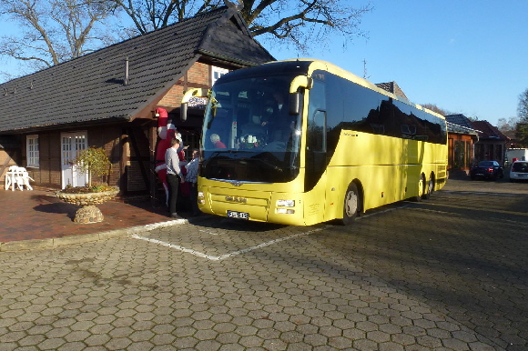 Mittagspause in Behringen im Hotel "Zur Gr�nen Eiche"