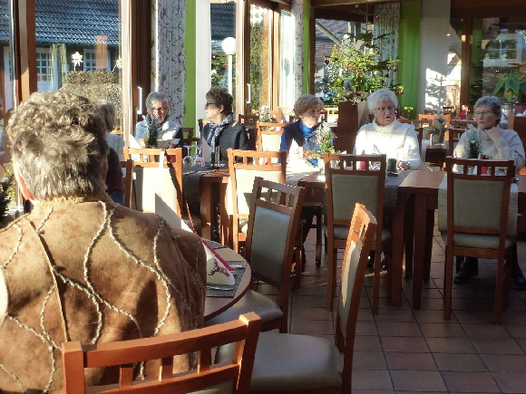 Die Sonne verw�hnt uns...