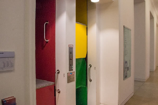 Der sagenumwobene Paternoster im Landeshaus, f�r uns nicht nutzbar!!!