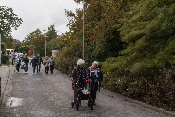 Ankunft im Botanischen Garten der CAU