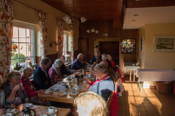 und somit den Tag ausklingen