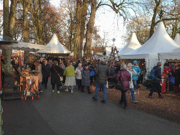 Besucher sind zahlreich