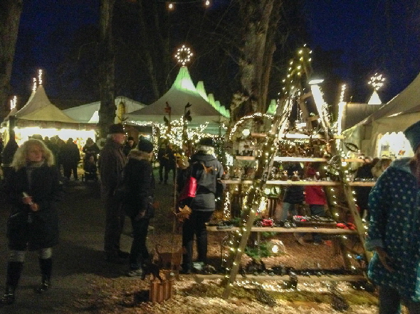 Mit diesem Eindruck geht der Besuch des Weihnachtsmarktes zu Ende