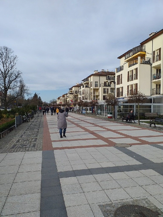 Wundersch�ne 12,8 km lange Strandpromenade
