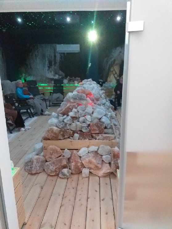 Eine Erholung besonderer Art: Die Salzgrotte