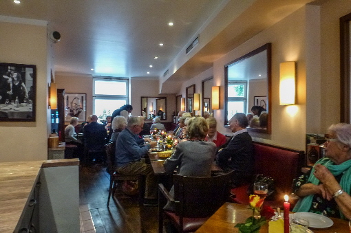 Im "Da Lui" genie�en wir das Mittagessen