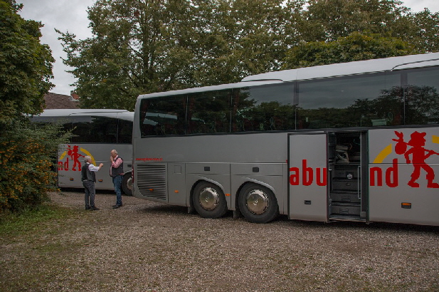 Wir kommen in F�lldorf bei Arps Gasthof an