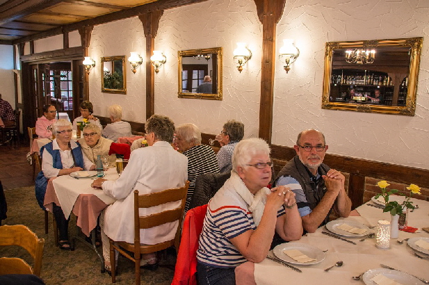 Der Speiseraum war sehr sch�n eingerichtet