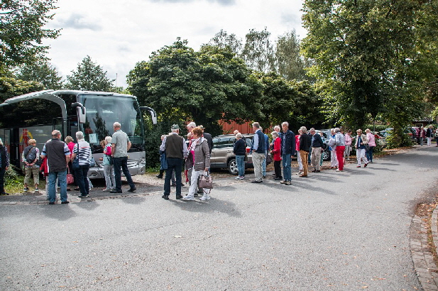 Die Gruppe war schon sehr gro�
