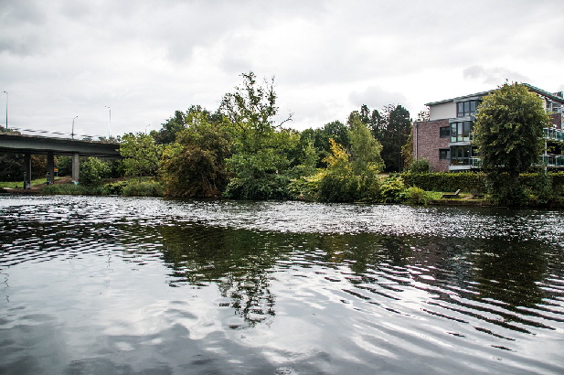 Die Fahrt auf der Schwentine beginnt