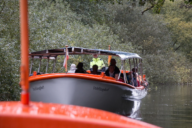 Das 2. Boot kommt uns entgegen