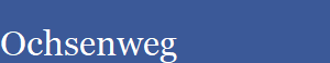 Ochsenweg