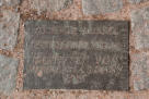 Texttafel zur Bronzeskulptur