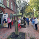 ... vor dem schönen Gasthof "Harmonie"