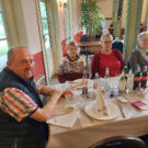 ... und sichtbar fröhlich ...