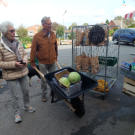 ... und wurde in geeigneten Geräten zum Bus gefahren.