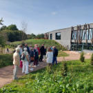 Es ging dann durch das Gelände