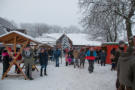 Auf dem Weihnachtsmarkt.