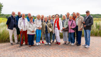 15 Mitglieder der Senioren Union Niebüll besuchen den Marine Golf-Club SYLT eG