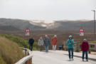 Die Wandergruppe zum "Dünenbalkon"