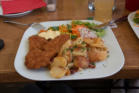 Unser Mittagessen war sehr lecker